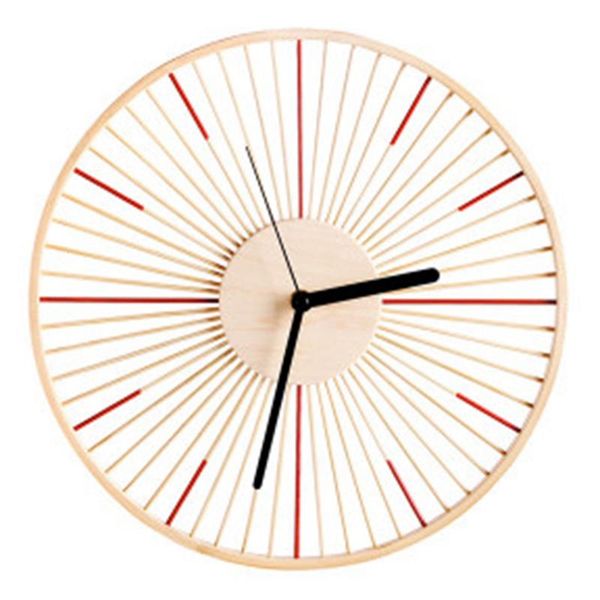 

creative wood wall clock vintage unique living room nordic mute wooden wall clock designs shabby chic home decor