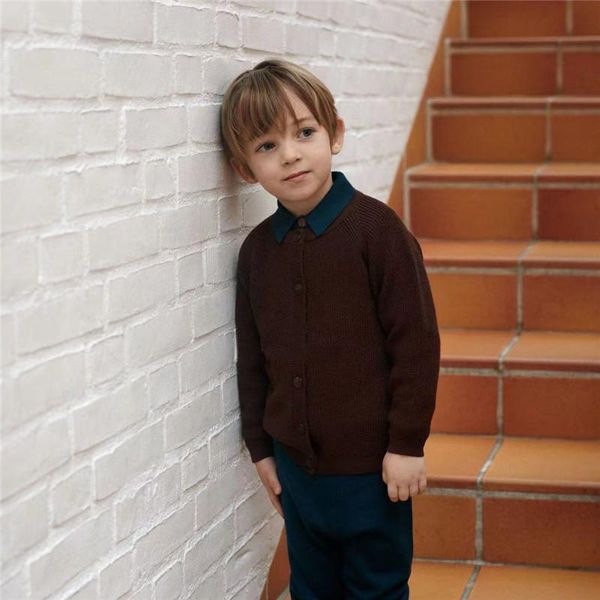 

jackets childs designer coats wool made fub kids 60% merino cardigans toddler boy girl brand clothes for spring autumn winter, Blue;gray