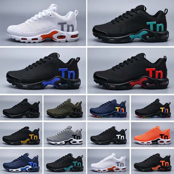 

plus tn shoes designer fashion men breathable quality heighten mesh chaussures requin green sports trainers zz