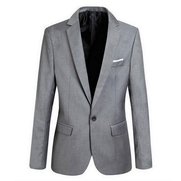 

men slim fit social blazer jacket spring fashion solid mens suit jacket wedding dress coat casual business male suit coat 2021, White;black
