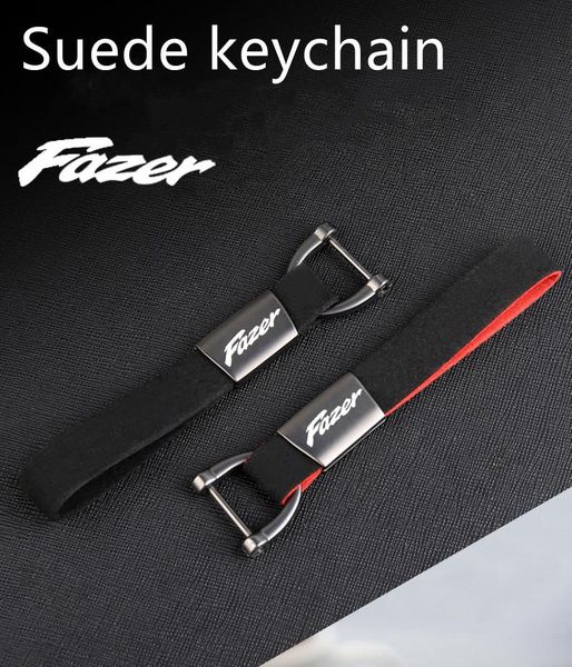 

keychains fashion suede motorcycle keychain key ring for yamaha fz1 fz1s fz1n fazer fz6 s2 fz8 fz8n fz8s xj6, Silver
