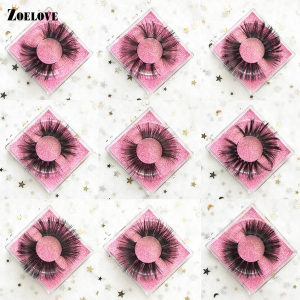 

false eyelashes faux mink lashes wholesale fluffy eye bulk fake lash vendors 25mm long 5d eyelash boxes