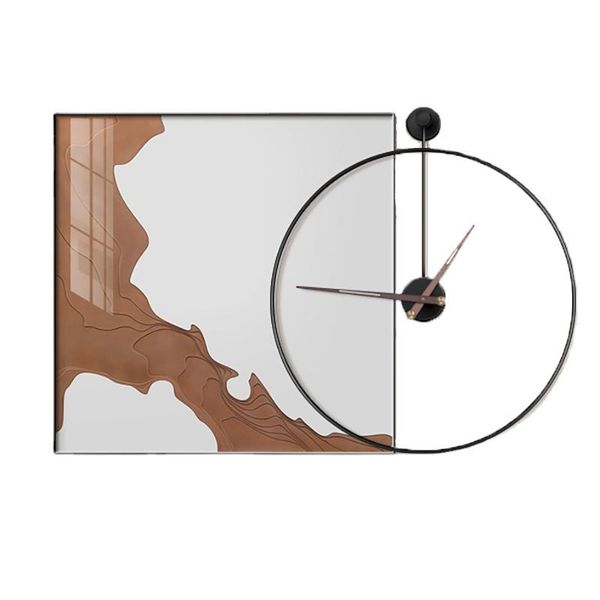 

wall clocks large clock modern design metal home decor silent watches creative living room decoration gift reloj de pared