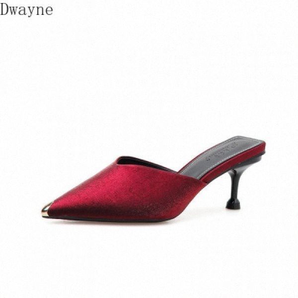 

2020summer new womens sandals pointed toe cap toe high heels wear silk comfortable womens shoes waterproof boots comfortable shoes fro 33qs#, Black