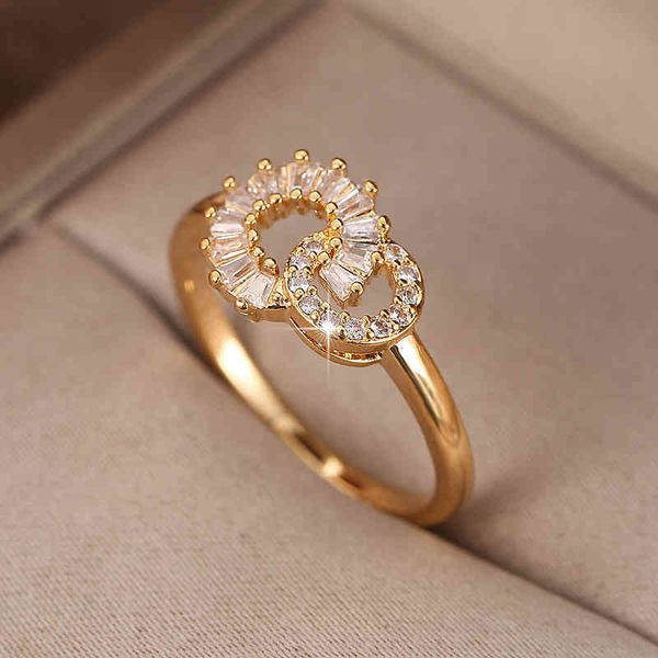 

ins new arrival rings 2021 creative couple ring elegant zircon rings for women