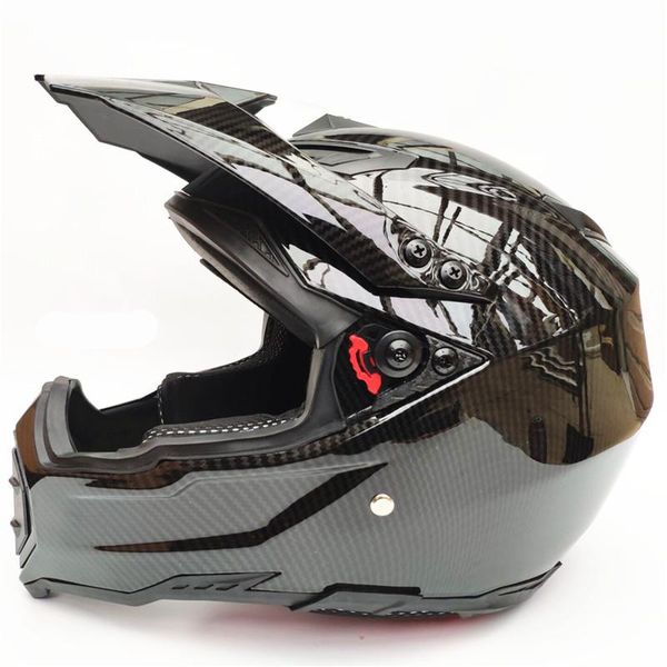 

motorcycle helmets carbon fiber full face helmet moto racing outdoor mx motocross off-road dirt bike atv
