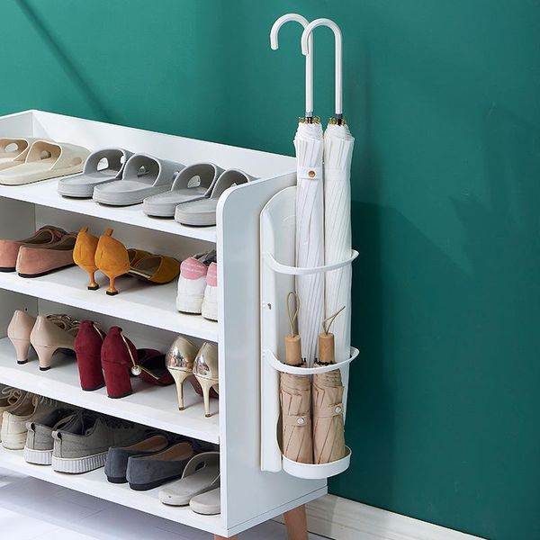 

hooks & rails non-porous wall-mounted umbrella storage rack with drainage foldable universal kitchen