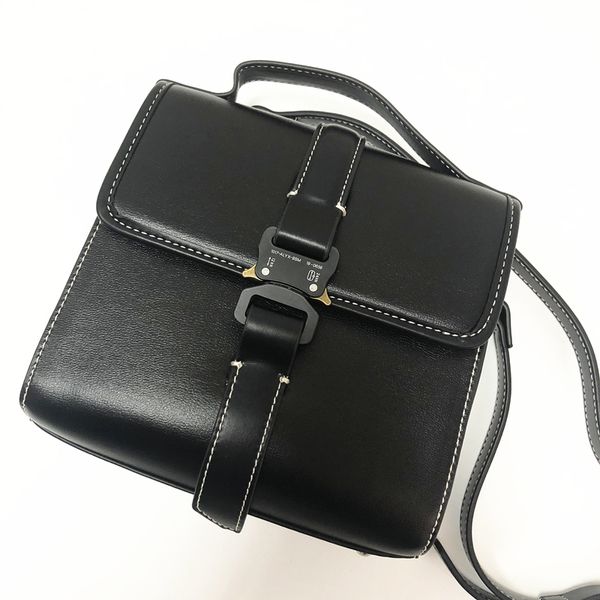 

20ss latest alyx metal buckle functional tactical alyx bags hip hop backpack men women casual handbag c0225