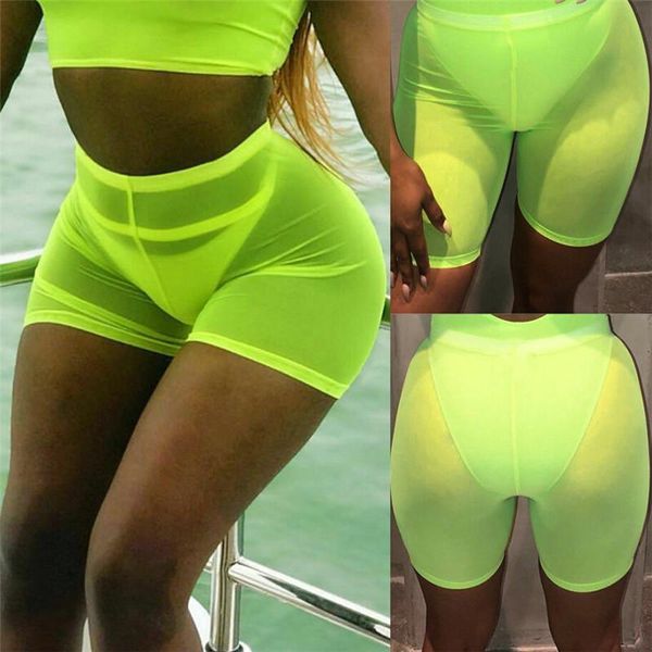 

women's shorts women ladies solid summer mesh holiday beach casual loose skinny slim high waist, White;black