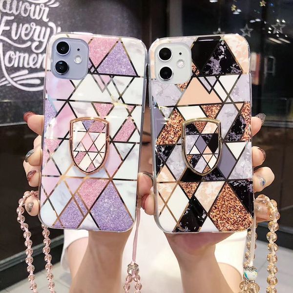 

luxury designer rhinestones phone case for iphone 12 mini 12 11 pro max xr xs x shockproof shell for iphone se 2020 7 8 plus 6s 6