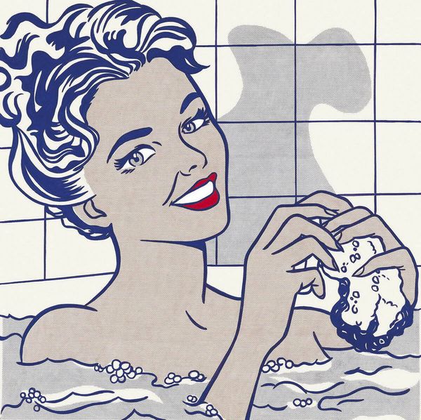 

roy lichtenstein woman in bath home decor handcrafts /hd print oil painting on canvas wall art canvas picture 210220