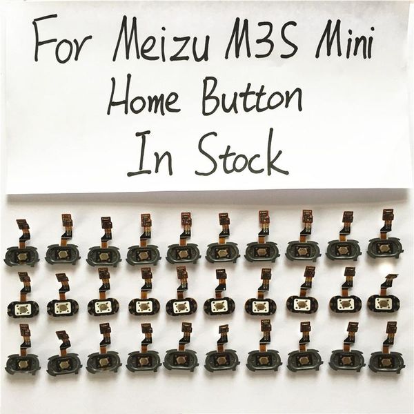 

cell phone cables home button key with rubber band replacement for meizu m3s mini