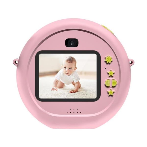 

camcorders doughnut children kids camera 1080p digital 20.0mp 2.4 inches ips screen cam with 32g sd card christmas birthday gifts
