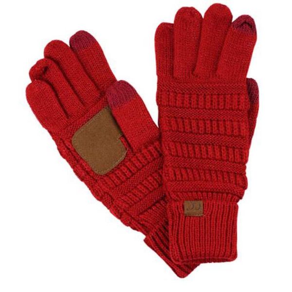 

fingerless gloves xeongkvi europe america fashion knitted mittens brand autumn winter warm touch screen cycling for women and men, Blue;gray