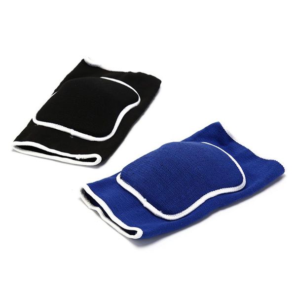 

1pcs sport and fitness elbow &knee pads knitted thick sponge basketball crash support brace pads elbow support whosesale, Black;gray