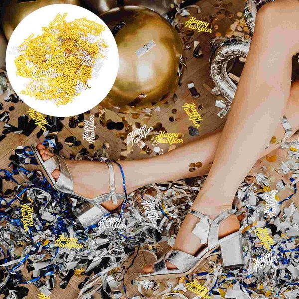 

party decoration 450pcs year letters confetti christmas decor table