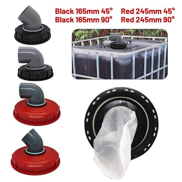 

watering equipments 163/224 mm 45Â° 90Â° ibc lid filter for water tank rain needle felting dn75 purification rainwater tanks
