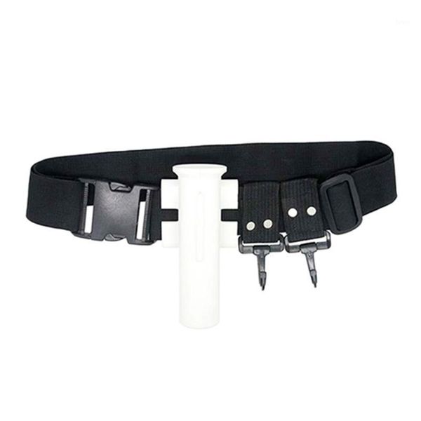 

fishing tackle waist gimbal belt rod holder adjustable stand up gimble boat pole bracket rods