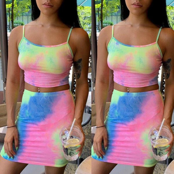 

ca women crop short skirt bodycon evening party two piece set mini skirt, Gray