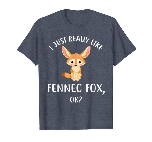 

i just really like fennec fox ok t-shirt, White;black