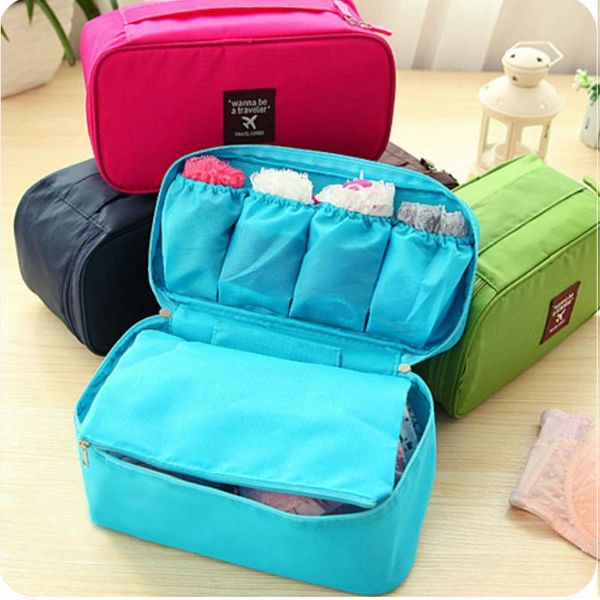 

storage bags travel multi-functional bag simple women make up underwear organizer portable toiletry