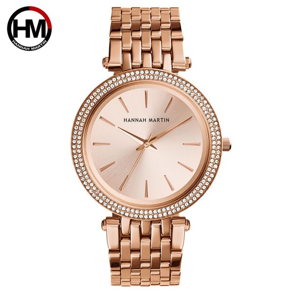 Orologio da donna in oro oro rosa Diamond Pink Waterz Waterz's Women's Watches 1 Color 1
