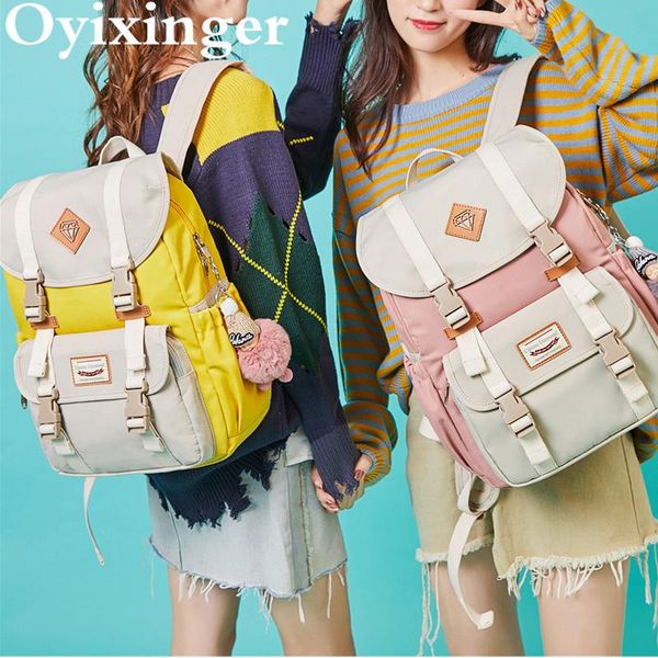 

backpack girls youth fashion for teenage backpacks student children bag women campus lapjunior school bags