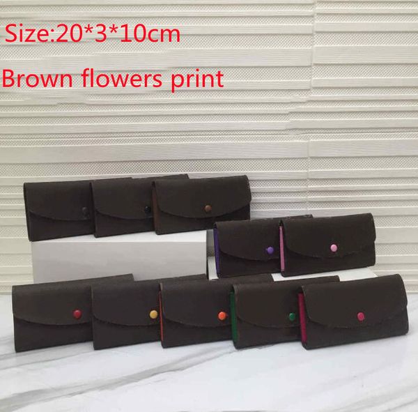 

wallets designers leather long wallet coin purses old flower men & women fashion luxurys handbags famous brand holders, Red;black