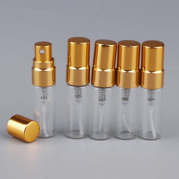

5x mini empty perfume aftershave spray bottles travel fine mist sprayer 3ml