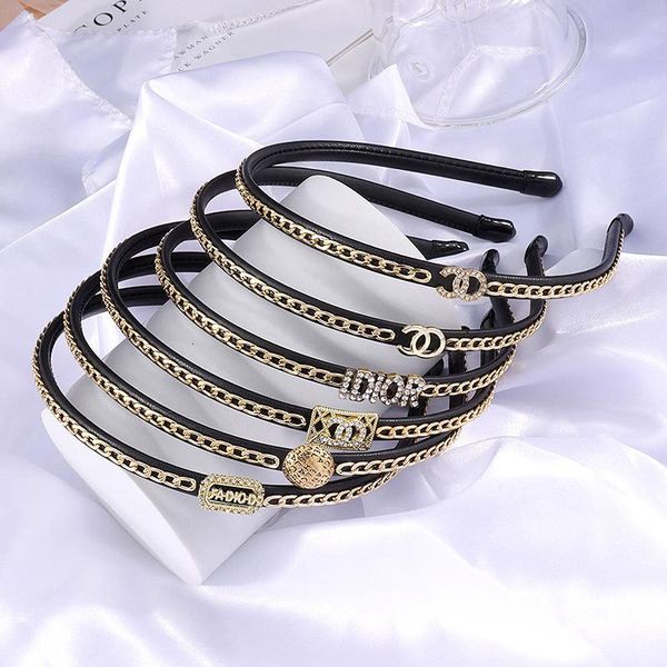 

barrettes hairpin hair hoop women's head fine metal heavy industry diamond ornament headdress d headbuckle c home, Golden;silver