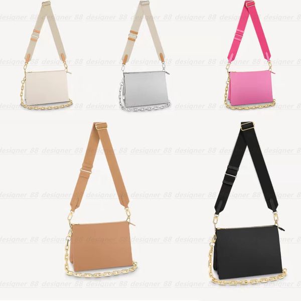 

7a quality luxury designer genuine bags leather coussin women's men tote cross body mylon clutch messenger wallet camera cases card poc