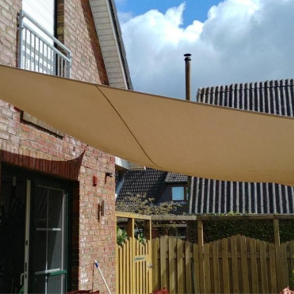 Ombra E56C Rettangolare Impermeabile Outdoor Sun Sail Garden Yard Tenda da sole anti-UV Resistente agli agenti atmosferici Durevole Cortile Baldacchino