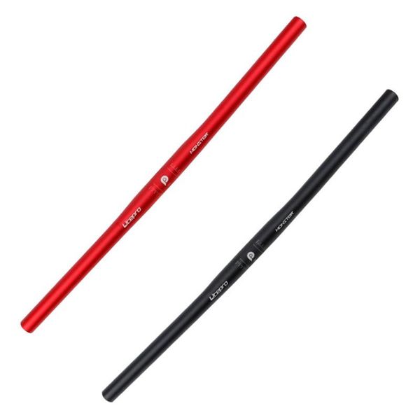 

bike handlebars &components litepro 2 pcs folding handlebar aluminum alloy 25.4x540mm lp straight handle bar, red & black