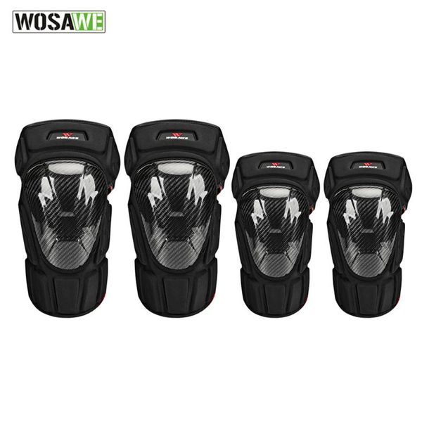 

motorcycle armor wosawe motocross kneepads protection moto knee pads motorbike protector elbow pad