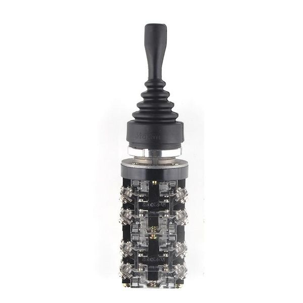 

hka1-42z04 industrial joystick controller switch 30mm 8no 4position momentary latching cross rocker spring return switch