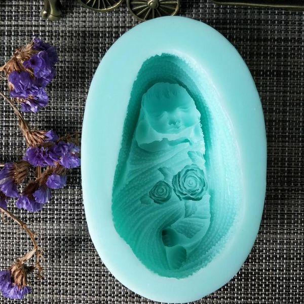 

baby sile mold rose baby soap molds gypsum chocolate candle mold clay resin fondant mould flower ts0075 p qylpka