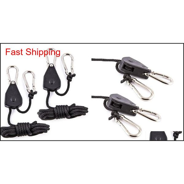 

1/8 inches rope ratchet 2 pieces 1 pack reflector grow light hang qylxhd dh_seller2010