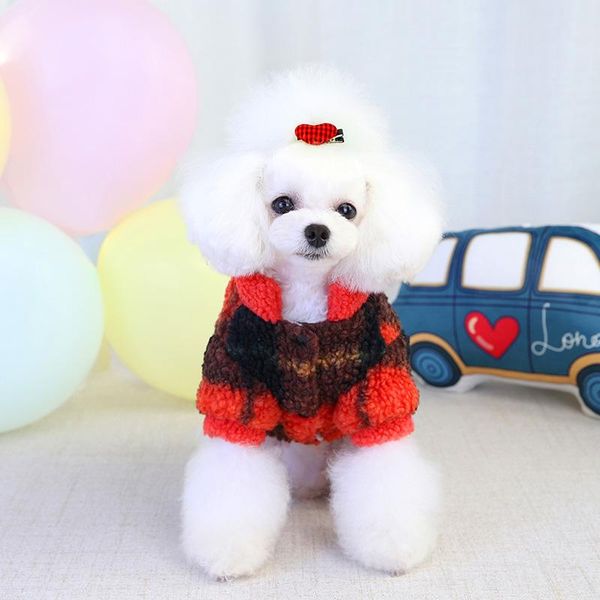 

dog apparel clothes fashionable warm cashmere for autumn and winter small medium dogs cute