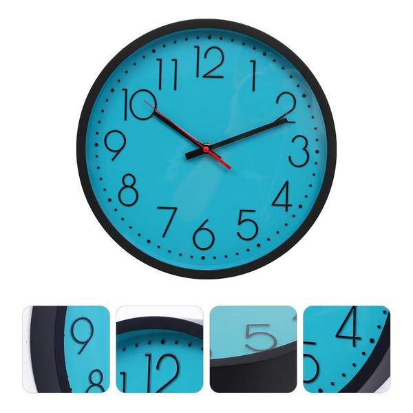 

wall clocks simple style art clock modern living room mute without battery
