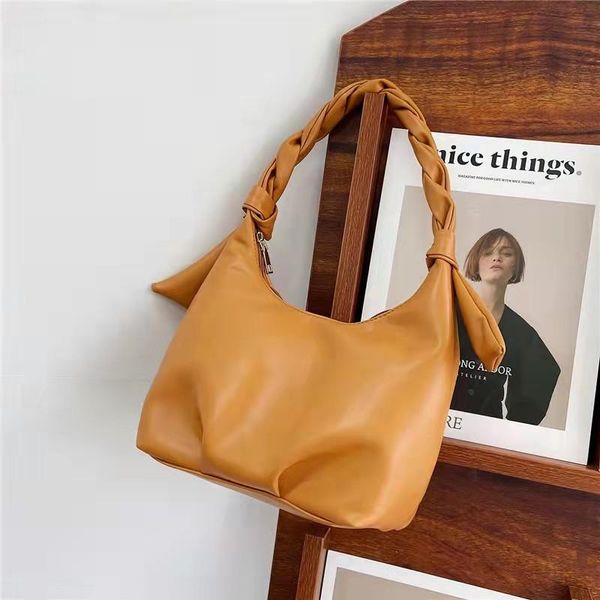 

evening bags female bag 2021 personalized one-shoulder underarm fold portable chain dumpling