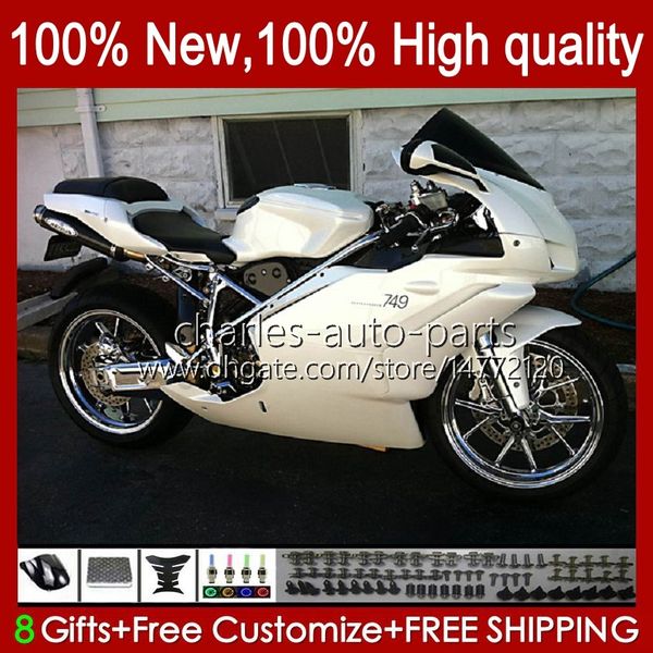 Motorrad-Karosserie für DUCATI 749S 999S 749 999 2003 2004 2005 2006 Body Kit 27Nr