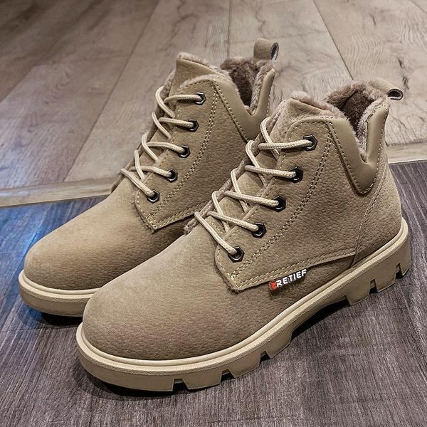 

boots fashion women shoes winter high botas mujer female warm ankle work ladies, Black