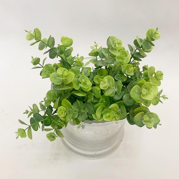 

decorative flowers & wreaths simulation eucalyptus leaves of home table decoration artificial plants flower accessories