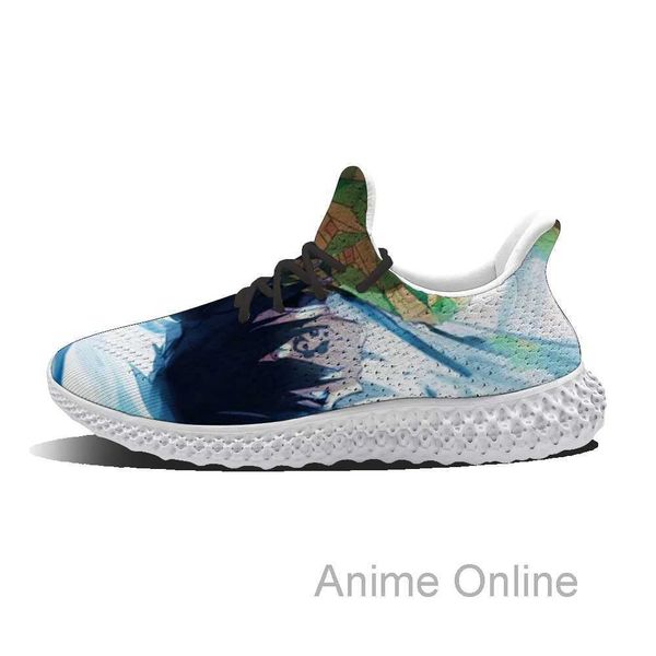 

spring tomioka giyuu fresh patterns lace-up running shoes