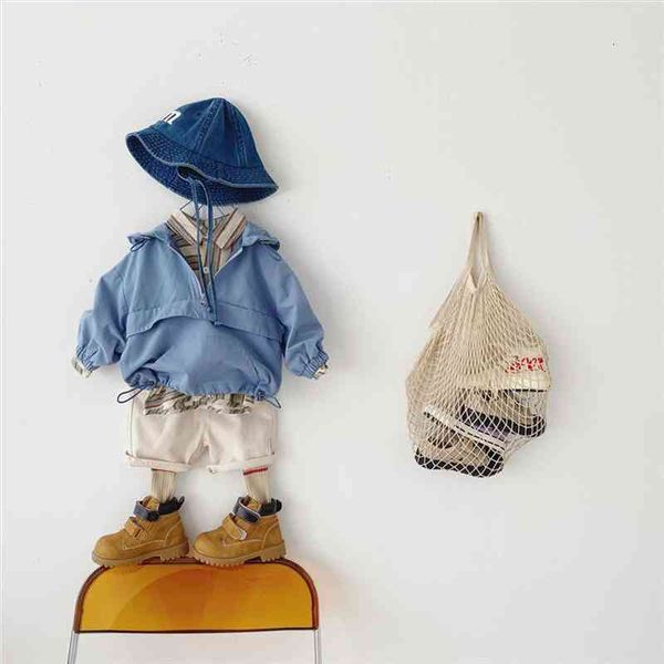 

spring kids clothes coat windproof hooded hoodies solid outwear children jackets, Blue;gray