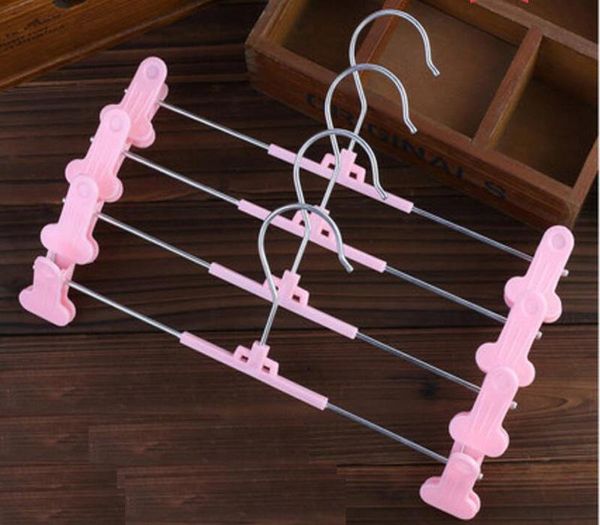 

hangers & racks 5pcs/lot 28.5cm anti-slip plastic trousers clip inner hanger