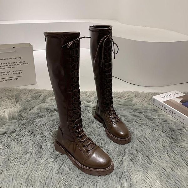 

boots style women's 2021 british korean net red versatile plush warm and antiskid fashion, Black