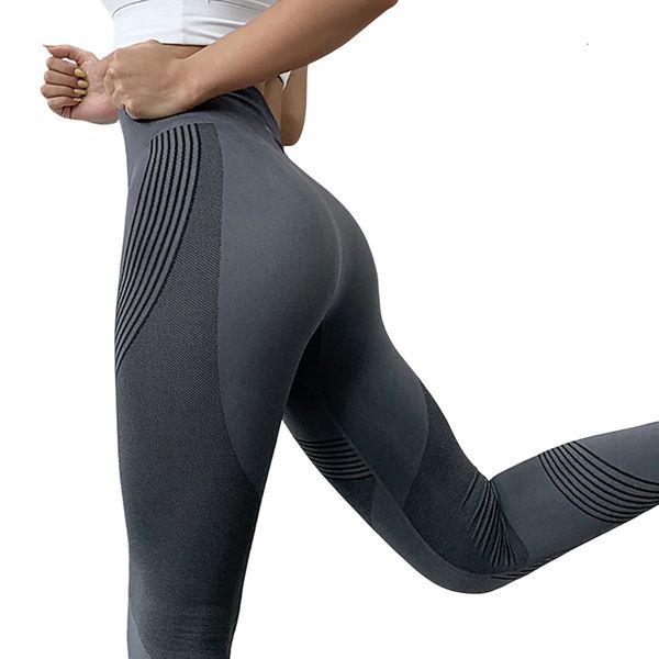 

patchwork waist pants women push up workout gym leggings breathable f7x1, Black