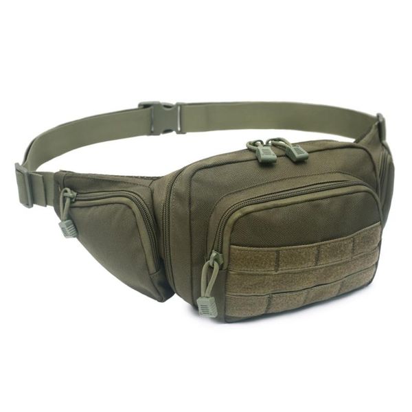 

outdoor bags men waist pack male camouflage belt durable sports military bag camping hiking pouch travel zipper pocket