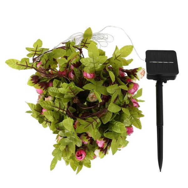 

solar lamps flower garden lights solar-powered fairy for lawn patio